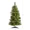 3ft. Pre-Lit New Haven Pine Artificial Christmas Tree, Warm White LED Lights